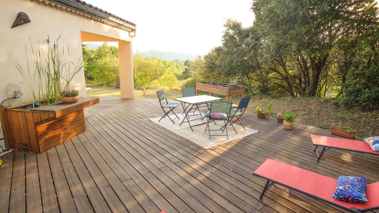 Gite Lechappee Bleue Dromoise - Villa Aouste-sur-Sye Dış mekan fotoğraf